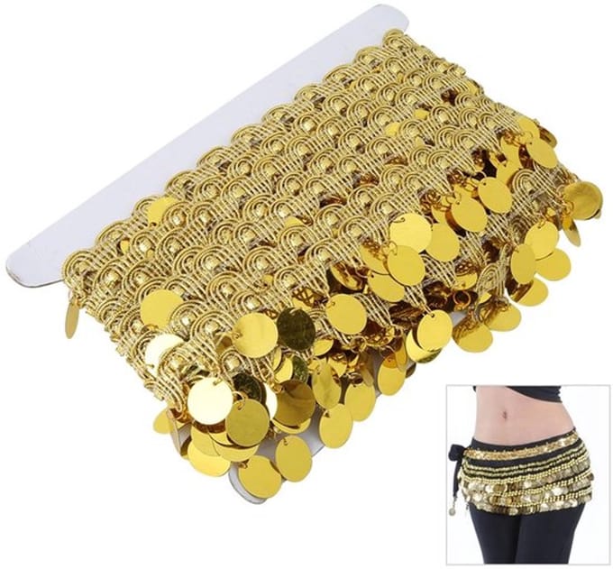 Store_7 - Riem met kwasten - Buikdans Accessoire - Charmant Geluid