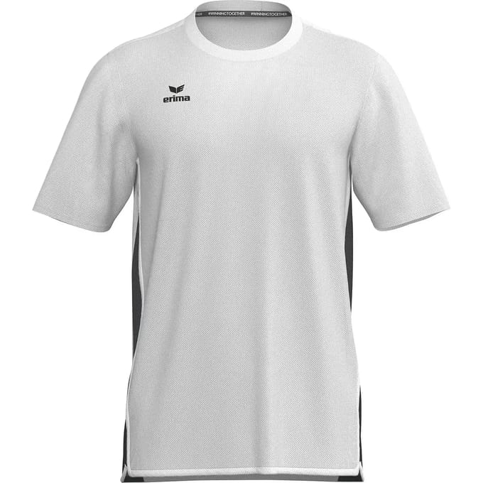 Erima T&F Wings Functioneel T-Shirt Kinderen - Wit / Zwart | Maat: 164