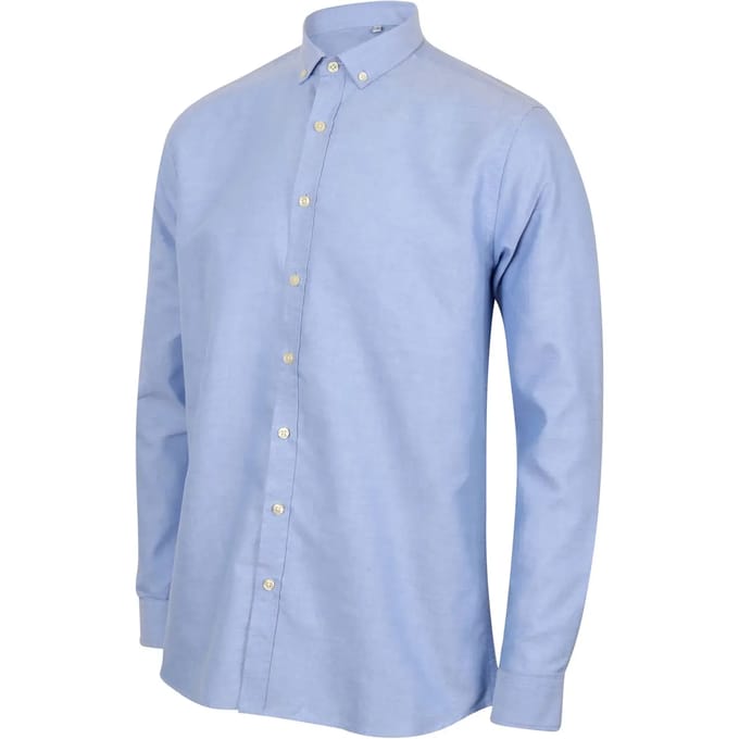 Shirt met lange mouwen Henbury Regular Fit