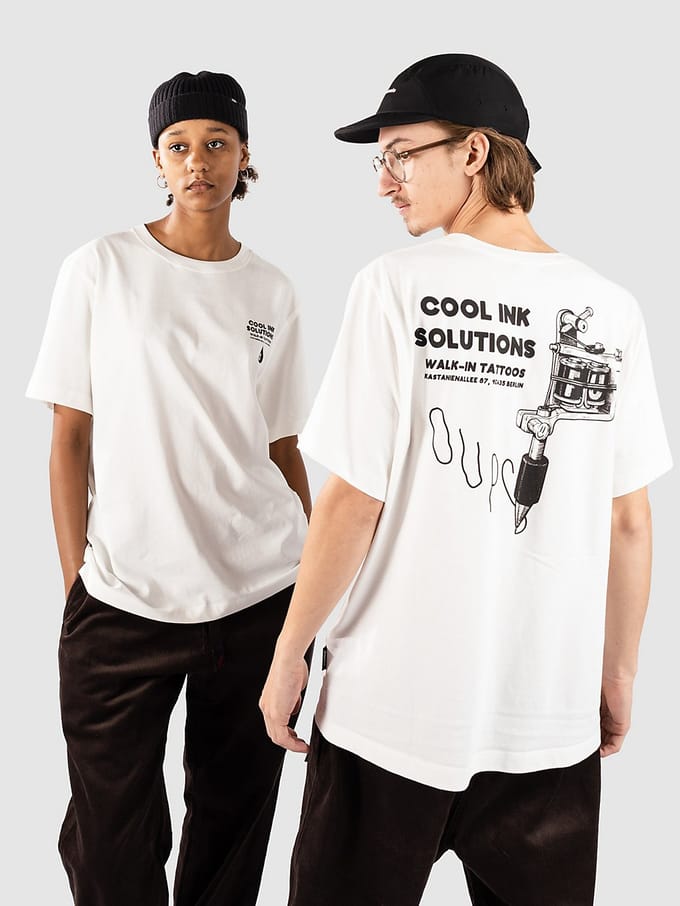 The Dudes Cool Ink T-Shirt wit