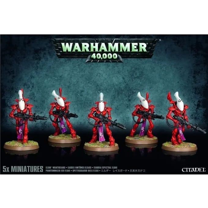 Figurine Games Workshop Warhammer 40k - Craftworlds Wraithguard / Wraithblades (x5)