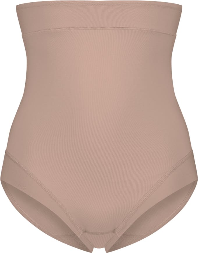 RJ Pure Color Shape Dames Slip Caffè Latte 3XL