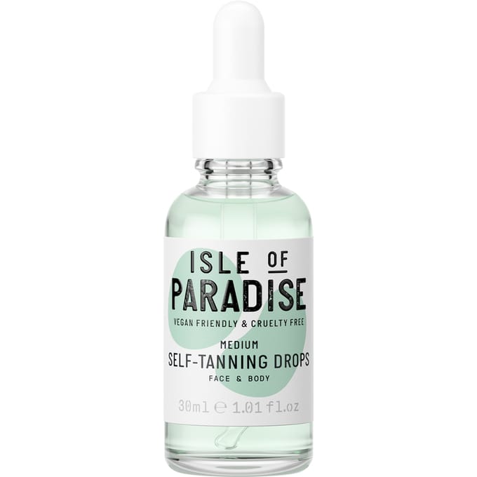 Isle of Paradise Self Tanning Drops Green - Medium 30Ml