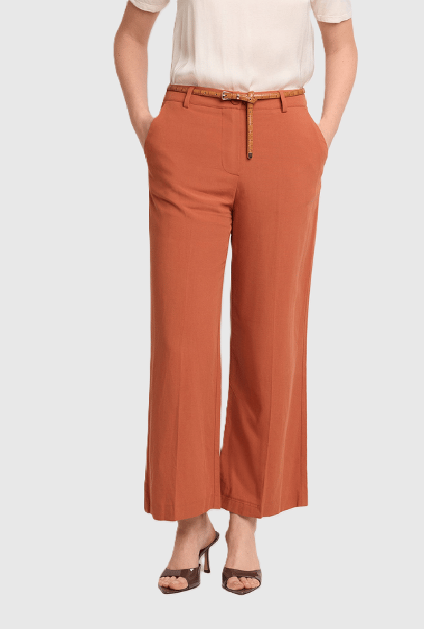 Oranje broek voor dames
