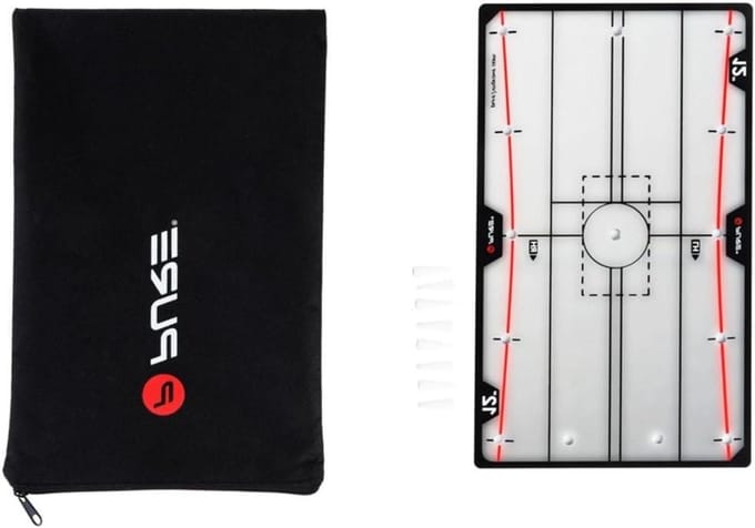Golf Uitlijningsspiegel - Putter Trainer - Golf Training - Controle Ogen Schouders - 12 inch - Zwart