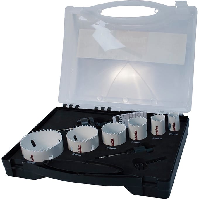 Coffret de scies trépans (6 pcs) - MAKITA D-47139