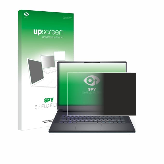 upscreen - privacyscherm voor Dell Alienware 16 Area-51 - privacy filter screenfilter Blauwlichtfilter