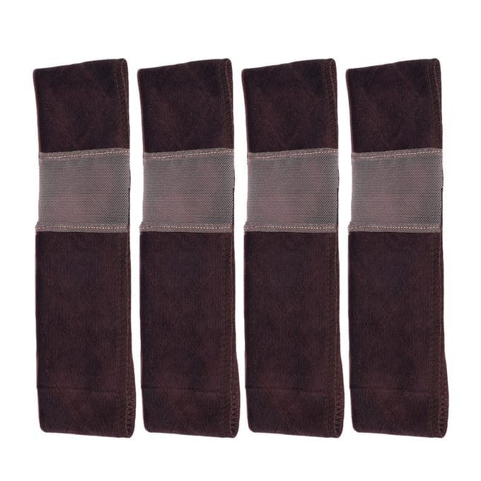 4 STUKS Kant Pruik Band Volledig Verstelbaar Versterkt Comfortabel Elastisch Kant Haarbanden Pruik Grip beige