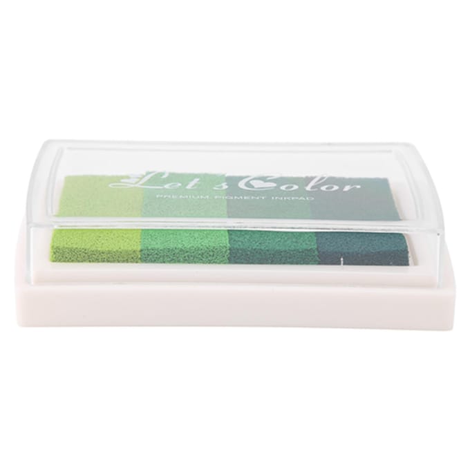 DIY Tampon d'encre aquarelle mignon pour tampon en caoutchouc Décoration de scrapbooking (#03) gray
