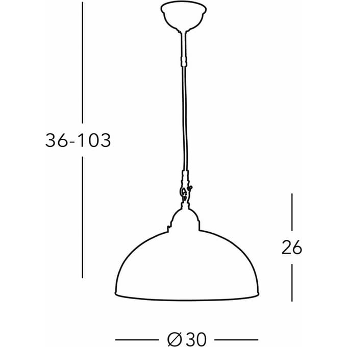 austrolux Kolarz hanglamp Nonna, Ø 30 cm, druiven, gladde rand