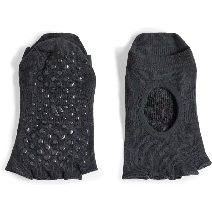 Adidas Performance Dames Yoga Pilates 5 Teensokken - Dames - Grijs