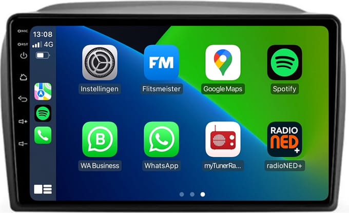 Carplay autoradio voor Opel Combo | 2012 t/m 2018 | Android 12 | Draadloos Apple Carplay & Android auto | 2GB + 32GB | 8-Core processor | Davilon | 2025 model | 2012 2013 2014 2015 2016 2017 2018 | Bluetooth & Wifi