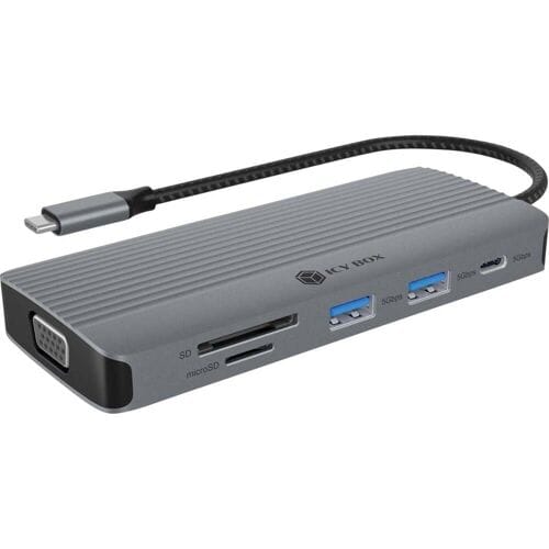 ICY BOX IB-DK4040a-CPD USB-C dockingstation USB-C Power Delivery