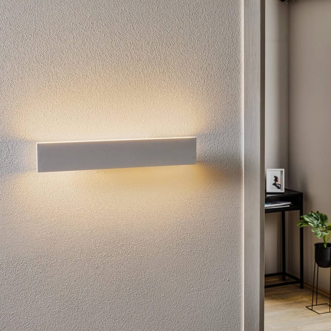Trio Lighting LED wandlamp Concha 47 cm, wit