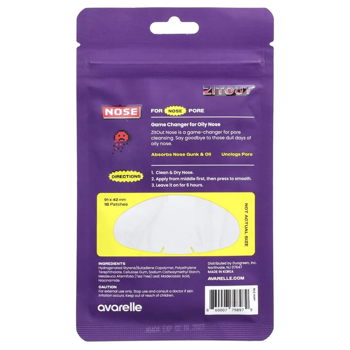 Zitout® Neus, 16 Pleisters