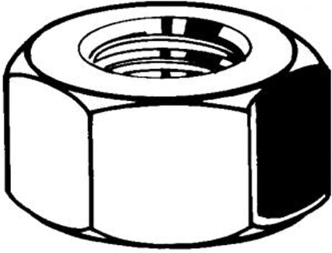 Moer Din934 Klasse 8 M39 Elvz Sw60 - 10 stuks