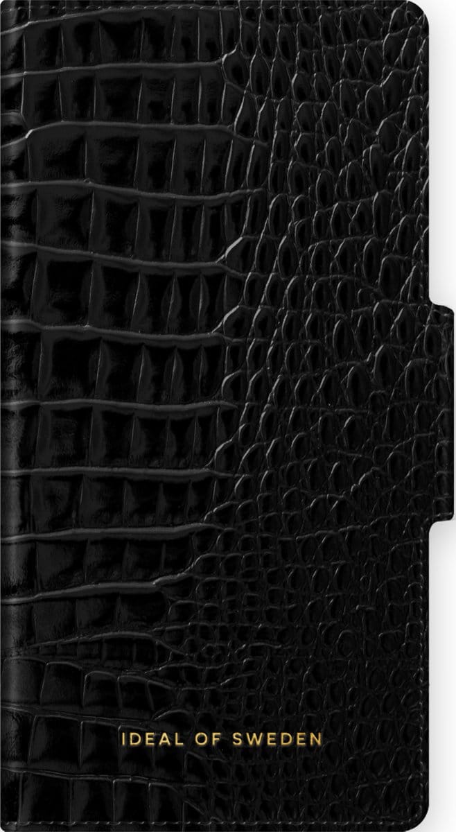 iDeal of Sweden Atelier Wallet iPhone 13 Pro Max Neo Noir Croco