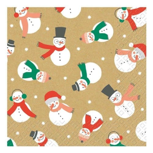Stewo servetten kerst dalton, formaat 33 x 33 cm.
