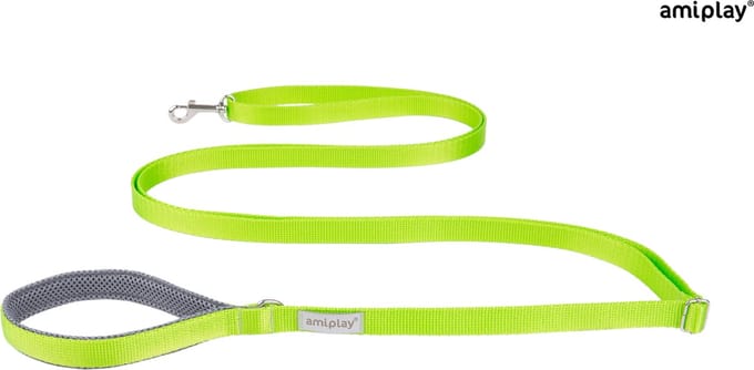 Amiplay Leiband verstelbaar easy fix Samba groen maat-M / 160-300x2cm