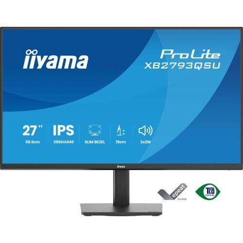Iiyama ProLite LED-monitor Energielabel D (A - G) 68.6 cm (27 inch) 16:9 USB VA LED