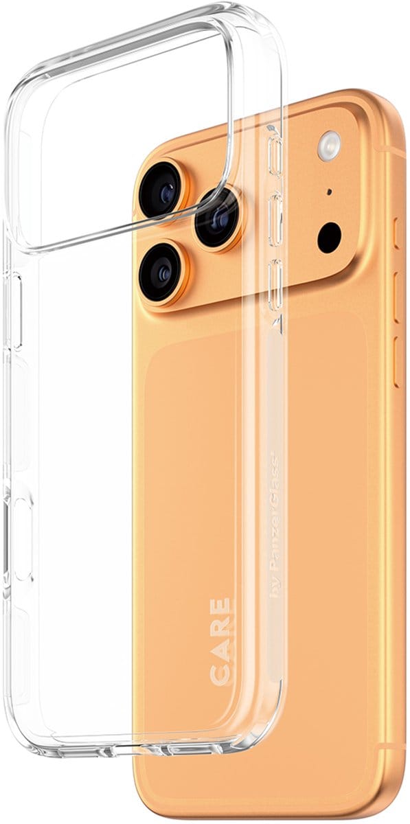 CARE by PanzerGlass Flagship Case Transparent Urban Explorer w. Clear Frame iPhone 17 Pro Max