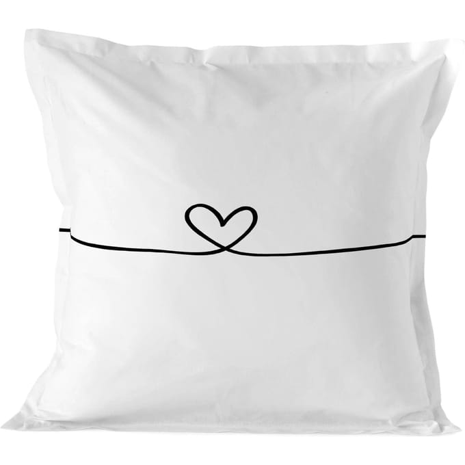 Kussensloop My Love | Blanc
