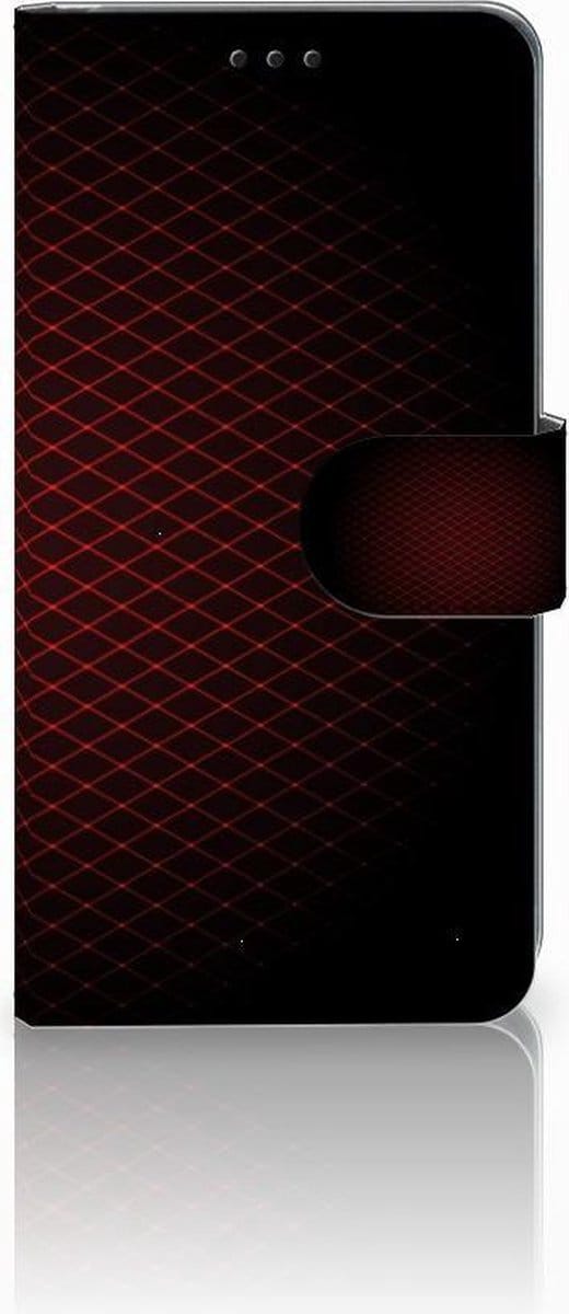 Samsung Galaxy S10 Telefoon Hoesje Geruit Rood
