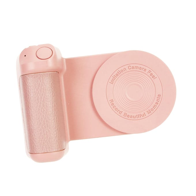 Magnetische Camera Handgreep Bluetooth Beugel Smartphone Handgreep Foto Houder Bluetooth Draadloze Afstandsbediening zwart