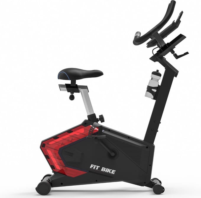 FitBike - Ride 8 iPlus EMS - Hometrainer - EMS weerstandsysteem - 12 trainingsprogramma's - Bluetooth