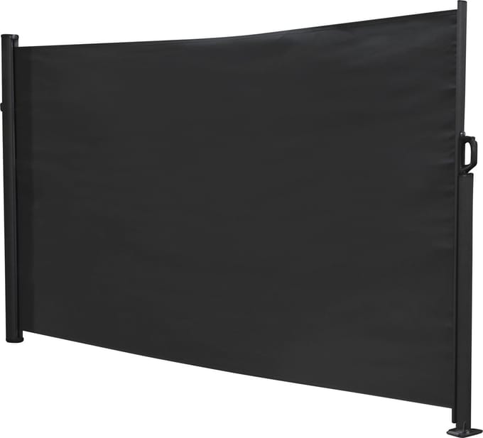 Outfit - Windscherm - 140x300cm - Zwart