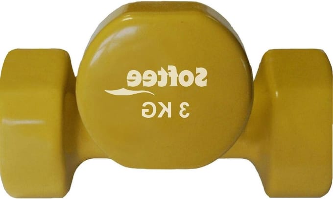 Set halterschijven wit - 1,25 kg, 2,5 kg, 5 kg