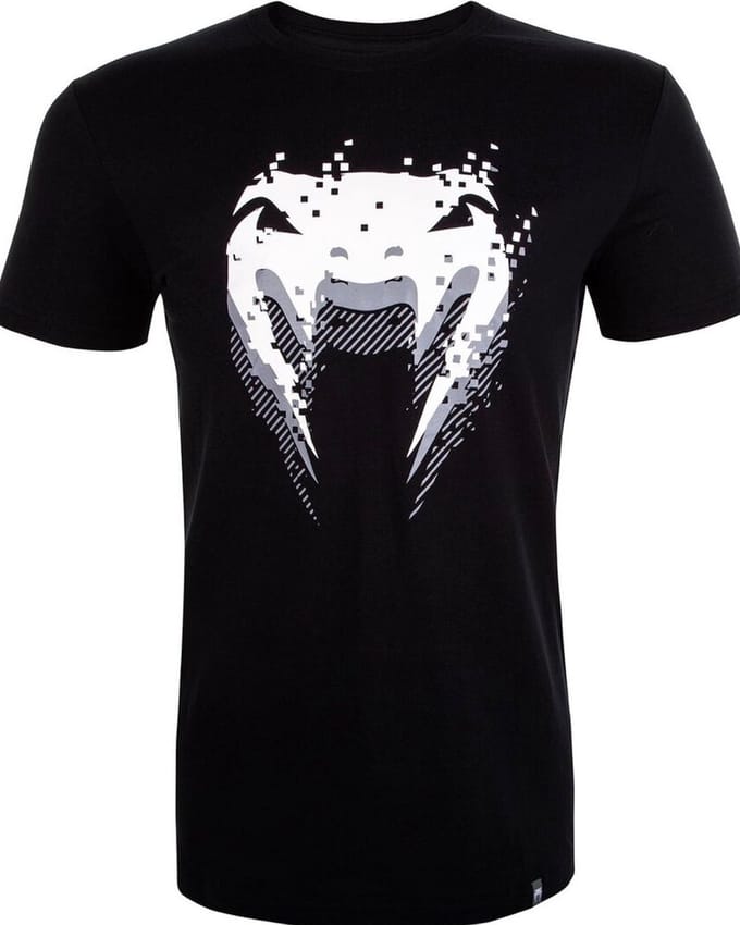Venum Pixel T-Shirt Katoen Zwart - XL