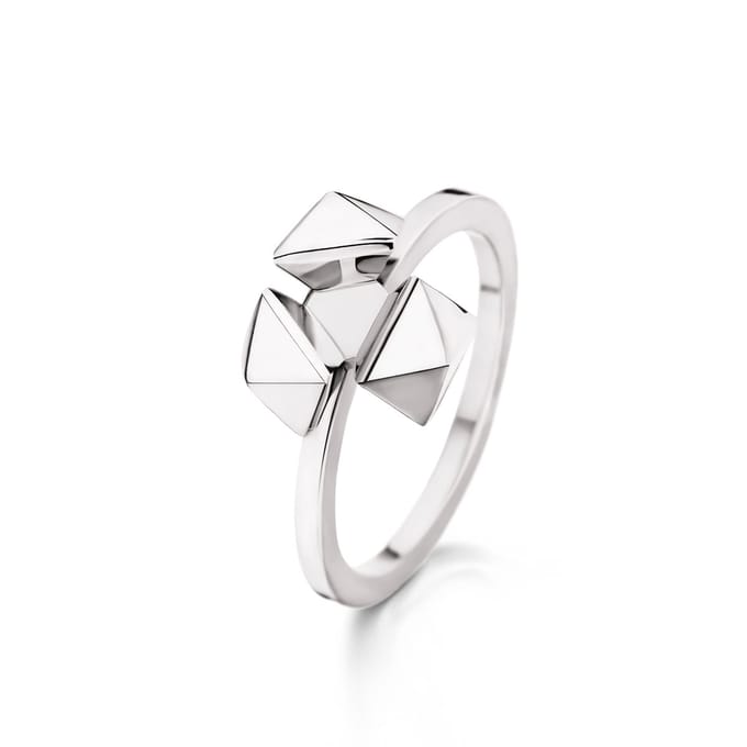 Jacob Jensen Sapphire Ring 42103-S (Maat 56)