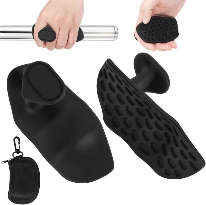 Silicone Grip Pads voor Gewichtheffen 2-Pack