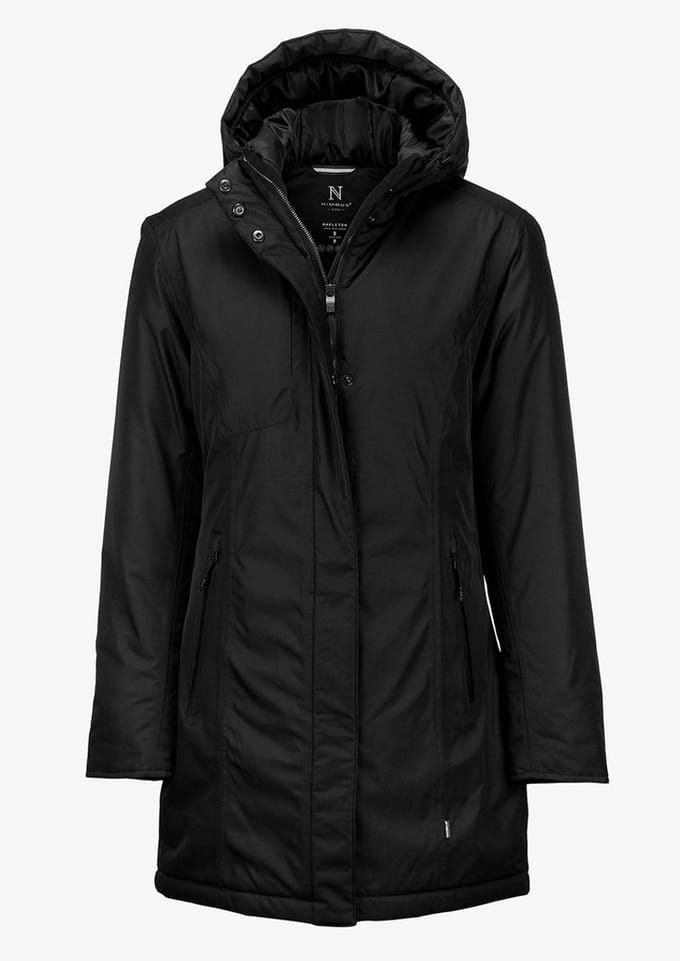Nimbus Dames Winterjas Parka Mapleton | Zwart | Maat L