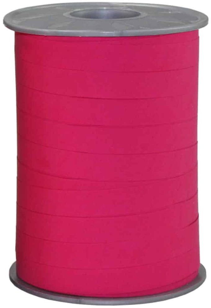 Krullint Paperlook Fuchsia Mat – Cadeaulint - 10mm