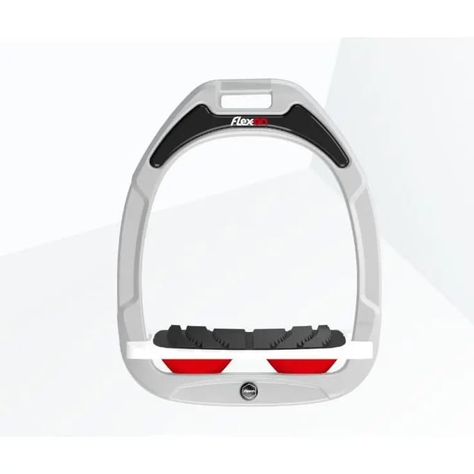 Ingelijnde Grepen Wit/Wit/Rood Flex-On Green Composite