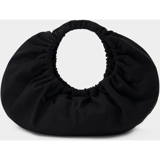 Crescent Medium Schoudertas - Alexander Wang - Nylon - Zwart