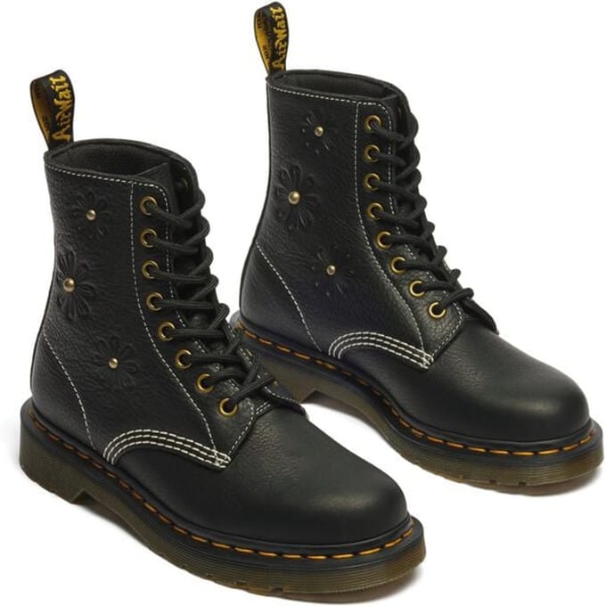 Dr. Martens Laars - 1460 Pascal Flower - EU36 tot EU38 - voor Vrouwen - zwart
