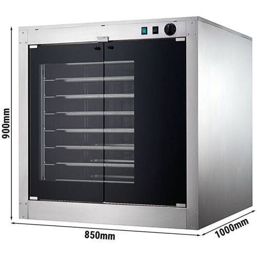 GGM Gastro Gärschrank - Manuell - 16x 600x400 Zilver
