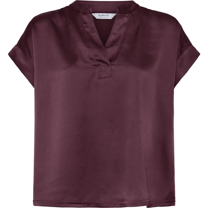 b.young - BYSELITA V PLACKET NECK - Dames - T-shirts