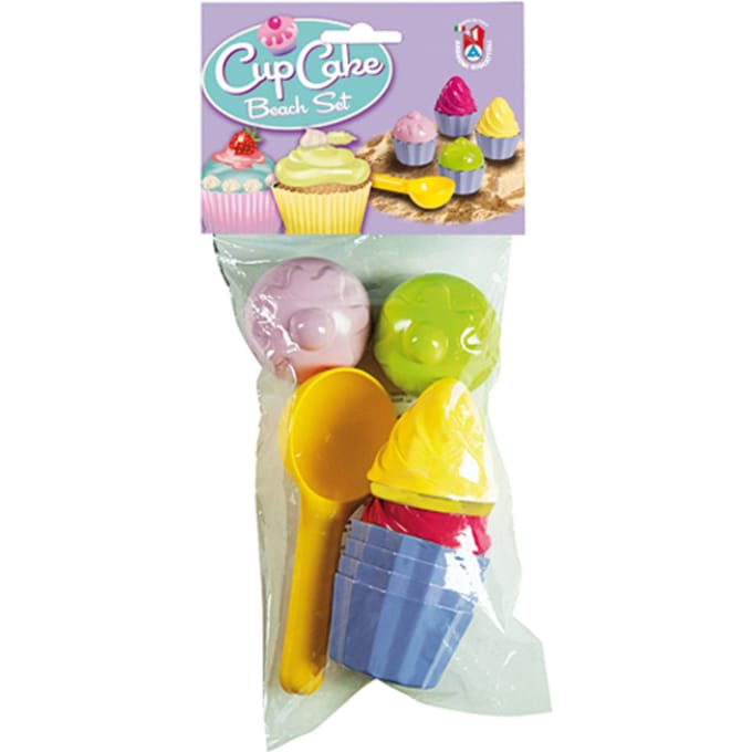 Simba Cup Cake Beach Set 4 stuks Zand & strand