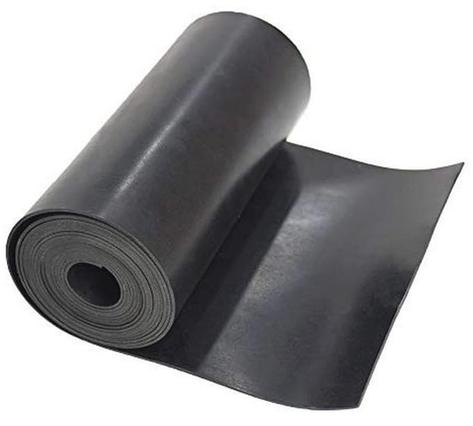 Neopreen rubberen strips voor afdichtingen en bescherming - 3m x 25,4cm