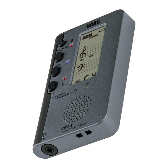 KORG VPT-1 VOCAL PITCH TRAINER Uw persoonlijke zangcoach voor thuis.