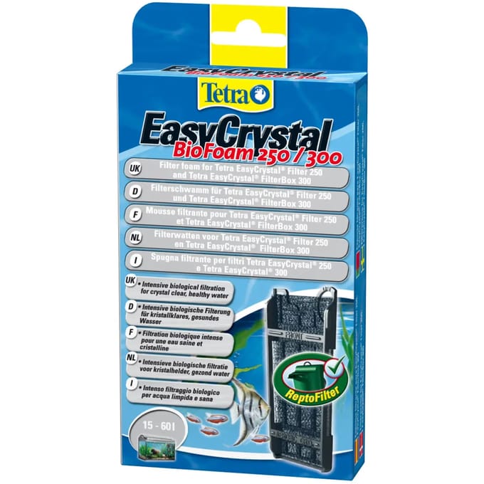 Schuimfilter aquarium accessoire Tetra Biofoam 250/300