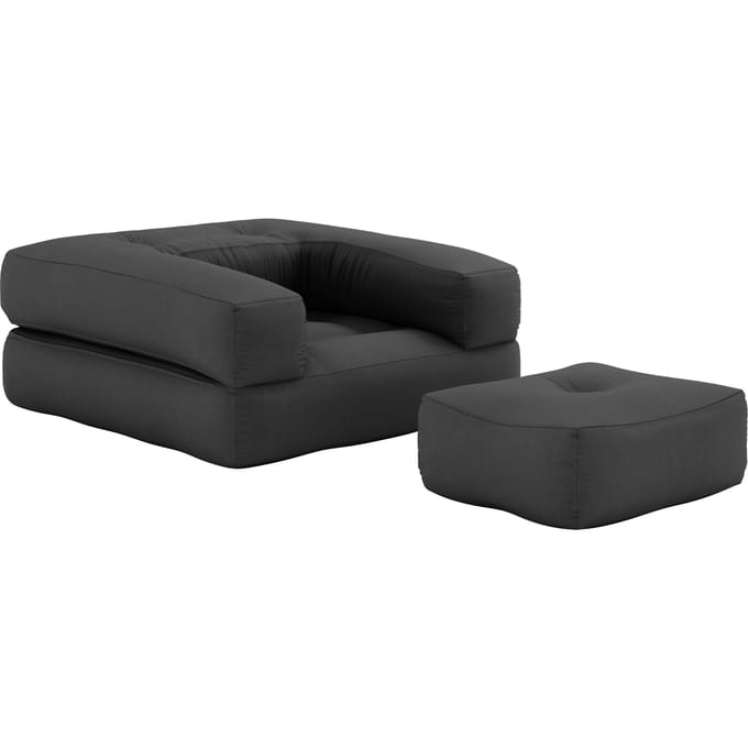 Karup Cube Stoel - 734 Dark Grey