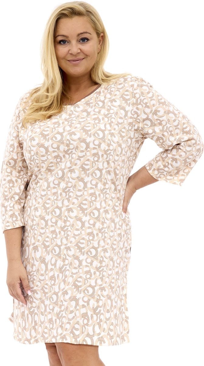 Cornette Dames Nachthemd Nachtjapon Ines 3 464/412 48 / 4XL