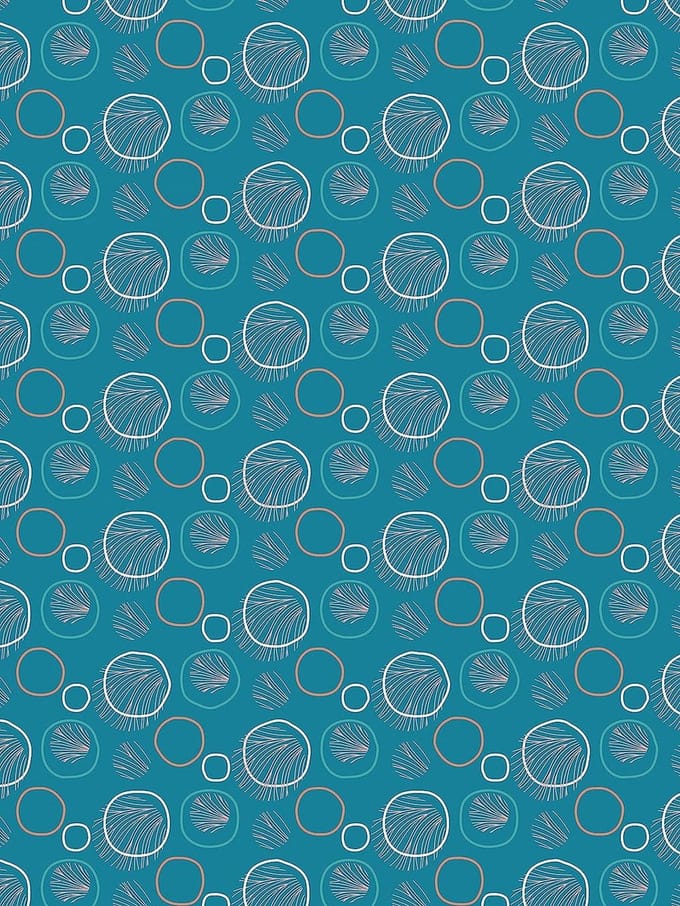 Decopatch papier Onderwater blauw
