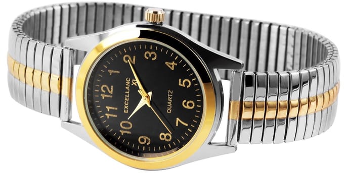 EXCELLANC Herenhorloge roestvrij staal Hiyam, mineraalglas