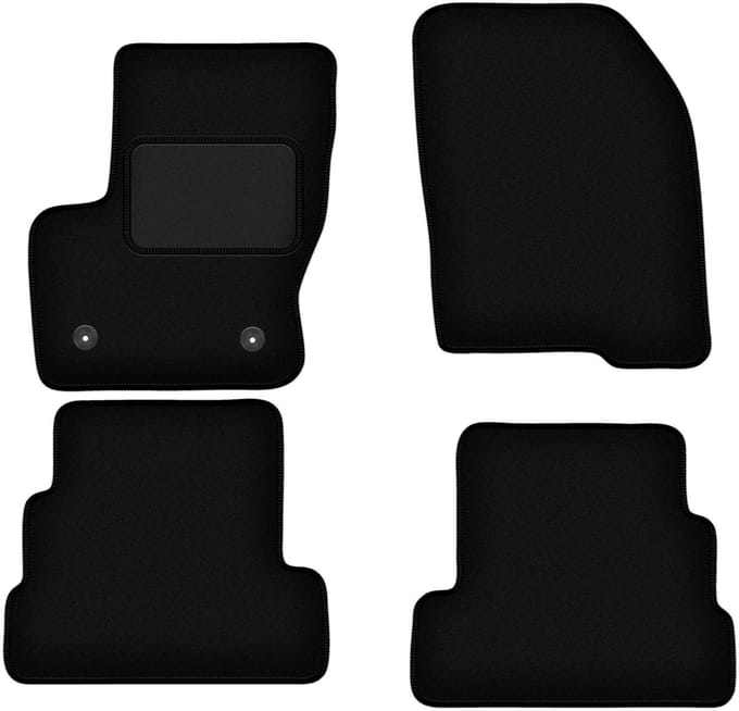 Zwarte veloursmatten voor: Ford Escape MK3 SUV (2012-)
